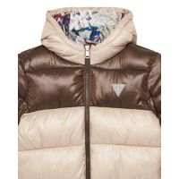 Guess - Padded Hooded Ls Jacket W/Zip  