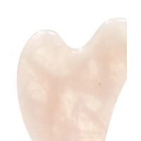 Mani - Rose quartzgua sha massage stone 