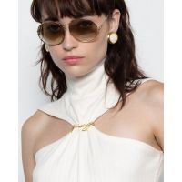 Γυναικείο Halter Top Mallory The label - Whiskey moon Off Shoulder Turtleneck With Mallory Pin
