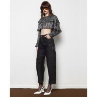 Γυναικεία Μακρυμάνικη Crop Μπλούζα Mallory The label - Bo