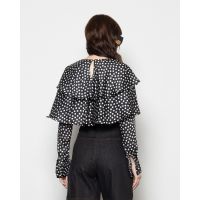 Γυναικεία Μακρυμάνικη Crop Μπλούζα Mallory The label - Bo