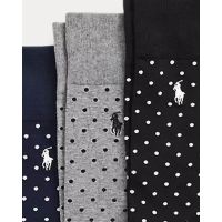 Polo Ralph Lauren - Dot Slack-Crew Sock-3 Pack