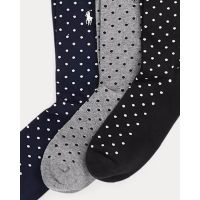 Polo Ralph Lauren - Dot Slack-Crew Sock-3 Pack