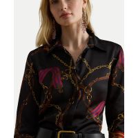 Ralph Lauren - Kristy-Long Sleeve-Button Front Shirt