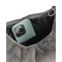 Puma - Up Faux Fur Slouchy Hobo Bag    