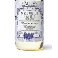 Saules Riga - Natural massage oil lavender