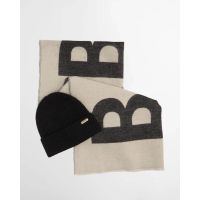 Barbour - B.Intl Pendle Beanie &amp; Milla Scarf Gift Set   