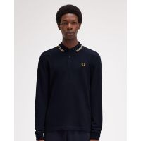 Ανδρική Polo Μακρυμάνικη Μπλούζα Fred Perry - Tls Twin Tipped