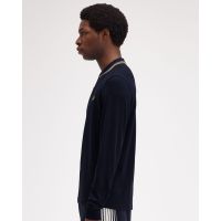 Ανδρική Polo Μακρυμάνικη Μπλούζα Fred Perry - Tls Twin Tipped