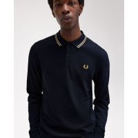 Ανδρική Polo Μακρυμάνικη Μπλούζα Fred Perry - Tls Twin Tipped