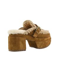 Γυναικείες Πλατφόρμες Clogs MOU - With Buckle Strap