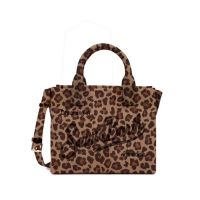 Mc2 Saint Barth - Vanity Bag Midi-Printed Leopard Leather 12   