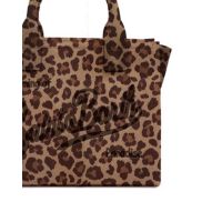 Mc2 Saint Barth - Vanity Bag Midi-Printed Leopard Leather 12   