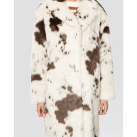 Γυναικείο Γούνινο Παλτό Mc2 Saint Barth - Rouge -Cow 10