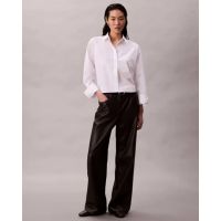 Calvin Klein - Faux Leather 5Pkt Pant  