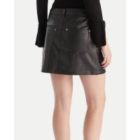 Calvin Klein - Faux Leather 5Pkt Mini Skirt  