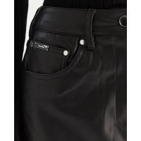 Calvin Klein - Faux Leather 5Pkt Mini Skirt  