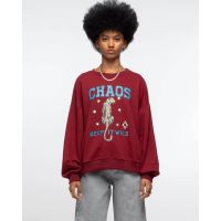 Γυναικεία Μπλούζα Φούτερ Peace And Chaos - Tigris