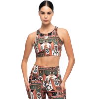 Peace And Chaos - Mystic Bloom Sports Top  