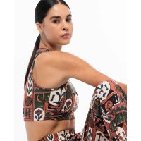 Peace And Chaos - Mystic Bloom Sports Top  