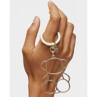 Tous - Llavero Silhoutte Bold Bear Dorado