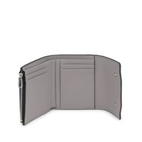 Tous - Billetera S. Audree Saffiano Negro-Gris 