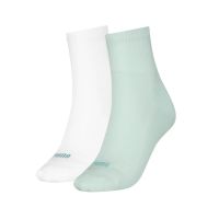 Γυναικείες Κάλτσες Puma 2 Ζευγάρια - 938555 Puma Women Heart Logo Short Crew