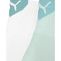 Γυναικείες Κάλτσες Puma 2 Ζευγάρια - 938555 Puma Women Heart Logo Short Crew