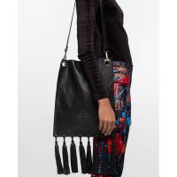 Peace And Chaos - Karma Tassel Tote Bag 