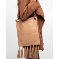 Peace And Chaos - Karma Tassel Tote Bag 