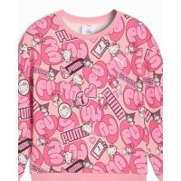 Puma - Puma X Hello Kitty &amp; Friends Relaxed Aop Crew Fl   