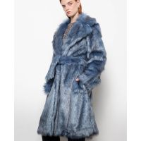 Γυναικείο Γούνινο Παλτό Mallory The label - Cloud Long