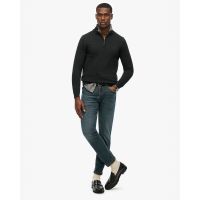 Superdry - D1 Stud Essentials Cotton Half Zip   