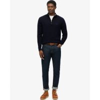 Superdry - D3 Stud Wool Blend Half Zip Jumper   