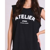 Γυναικεία Αμάνικη Μπλούζα Collectiva Noir - Atelier