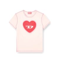 Diesel - Γυναικεία Κοντομάνικη Μπλούζα T-Uncuties-Long-S5