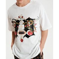 Peace And Chaos - Γυναικεία Κοντομάνικη Μπλούζα Temptation