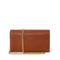 Ralph Lauren - Γυναικεία Τσάντα Natural Smth Leathr-Adair Ii-Woc-Lrg Wallet On A Chain