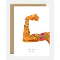 Atws - Gold You Are The Best Women Greeting Card