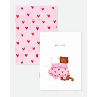 Atws - Duo Together Cats - Pocket Notebook A6 Duo
