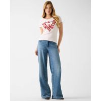 Guess - Ss Cn Flowers Triangle Tee