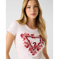 Guess - Ss Cn Flowers Triangle Tee