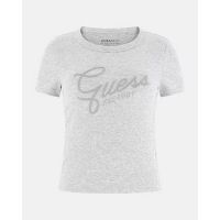 Guess - Ss Cn Guess Studs Script Tee  