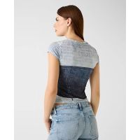 Guess - Ss Denim Bustier R5 Sub Tee