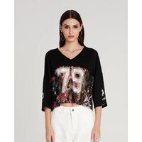 Peace And Chaos - Γυναικεία Μπλούζα Flowercore