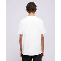 Timberland - Ανδρική Μπλούζα Small Linear Logo Print White
