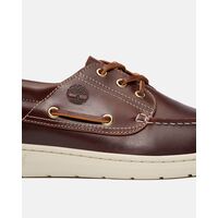 Timberland - Ανδρικά Flats Portofino Pier Boat Shoe Burgundy Full Grain