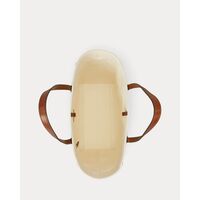 Ralph Lauren - Canvas/Ntrl Sm-Cmryn Lg Tt-Tte-Lrg Tote 