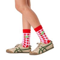 Happy Socks - Gingham Lime Sock
