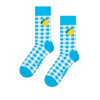 Happy Socks - Gingham Lemon Sock